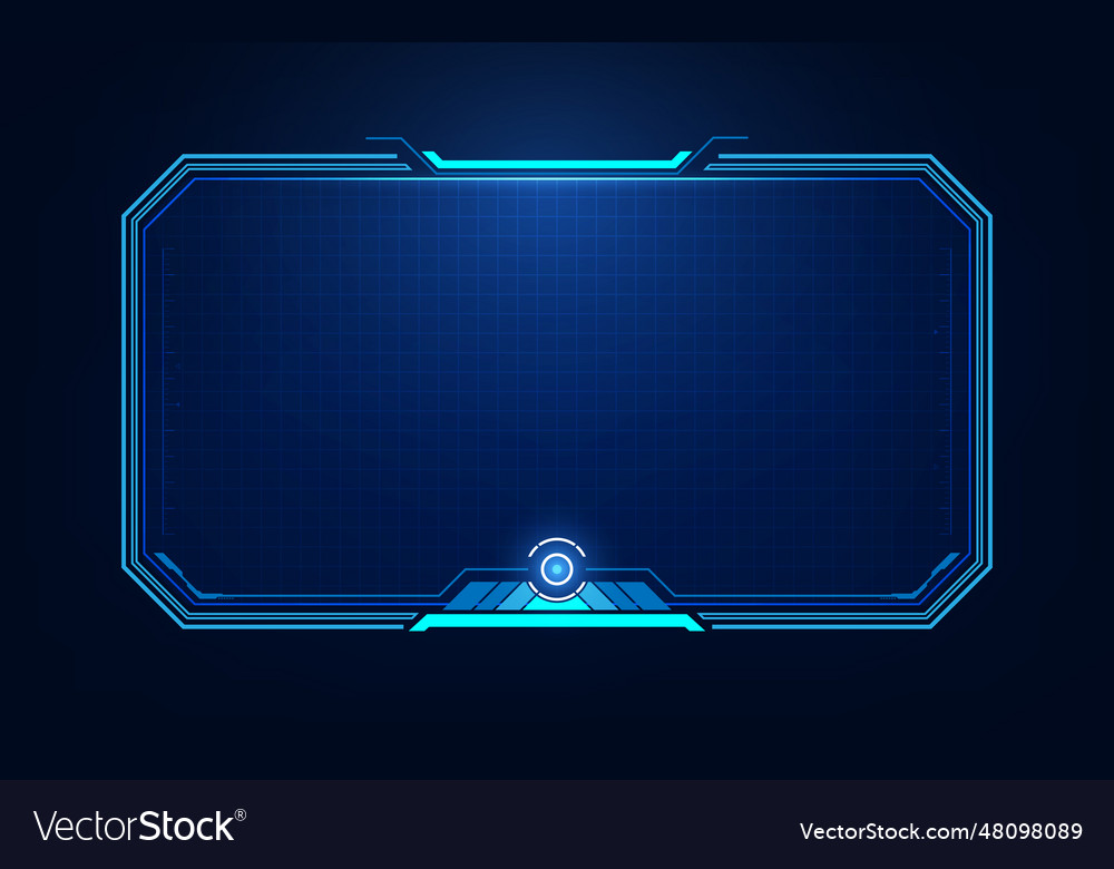 Hud ui gui futuristic user interface screen