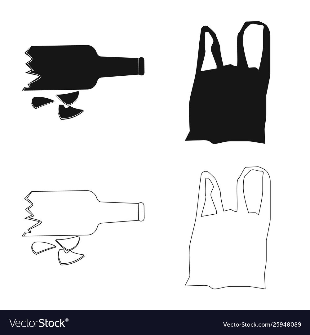 Isolated object dump and sort logo set
