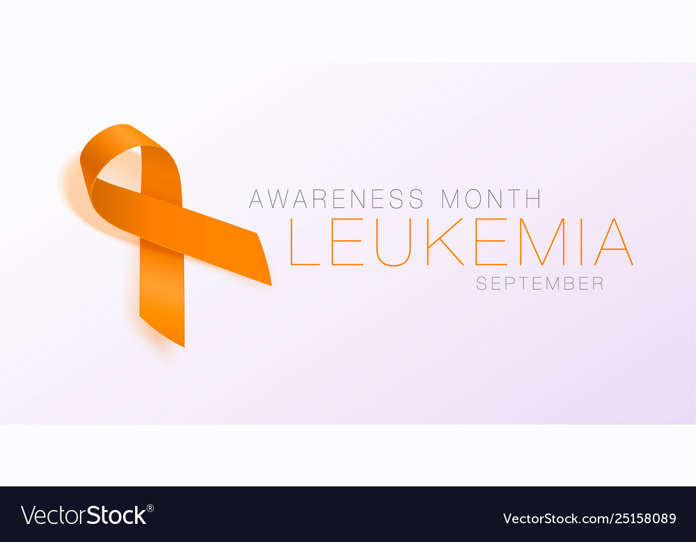 Leukemia awareness calligraphy poster design