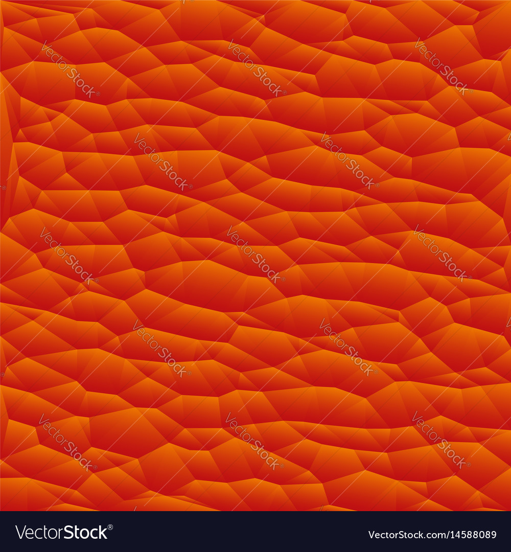 Red polygon abstract triangulated background
