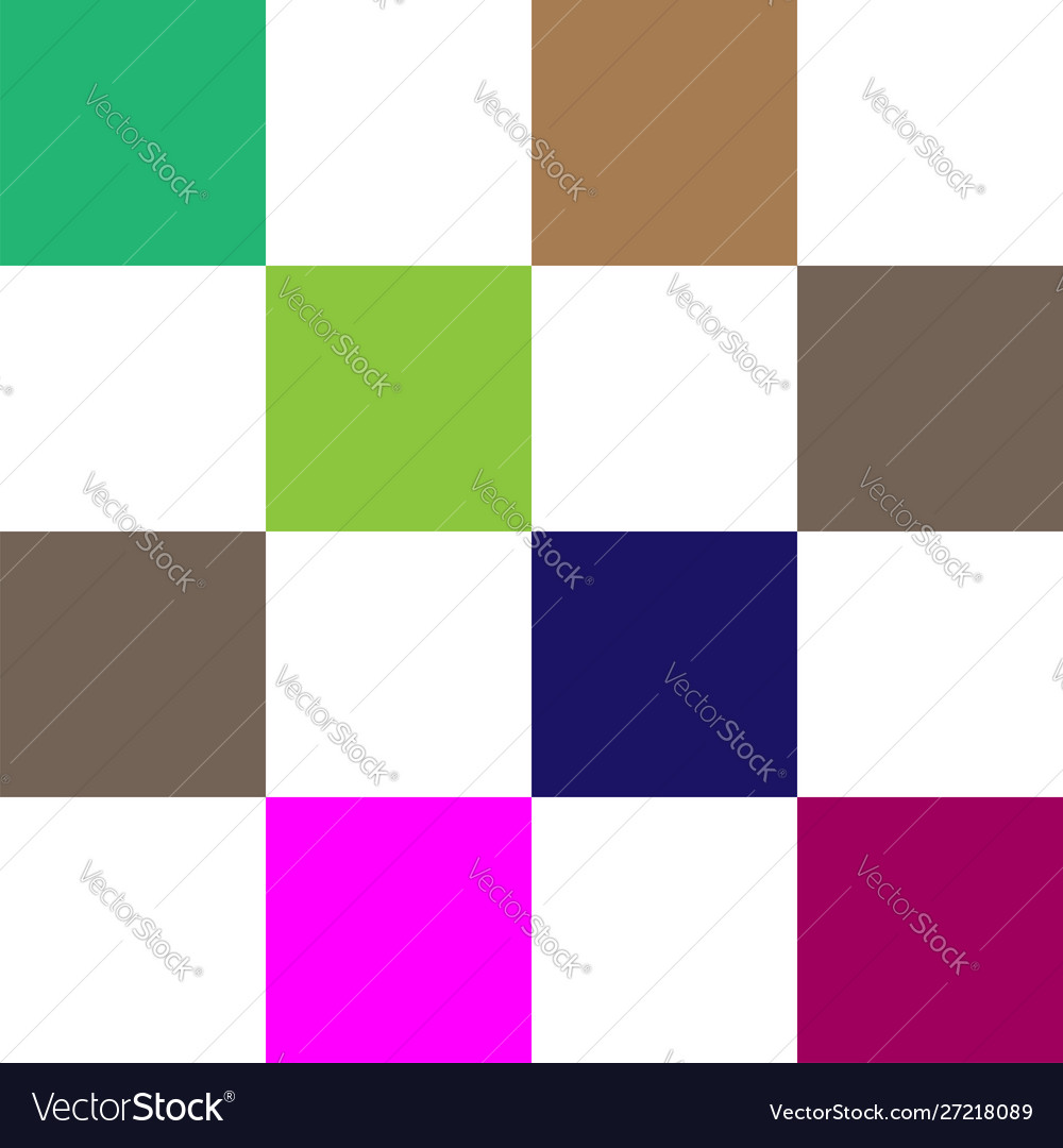 Seamless random squares mosaic tiles pixelated vector image Seamless random squares mosaic tiles pixelated