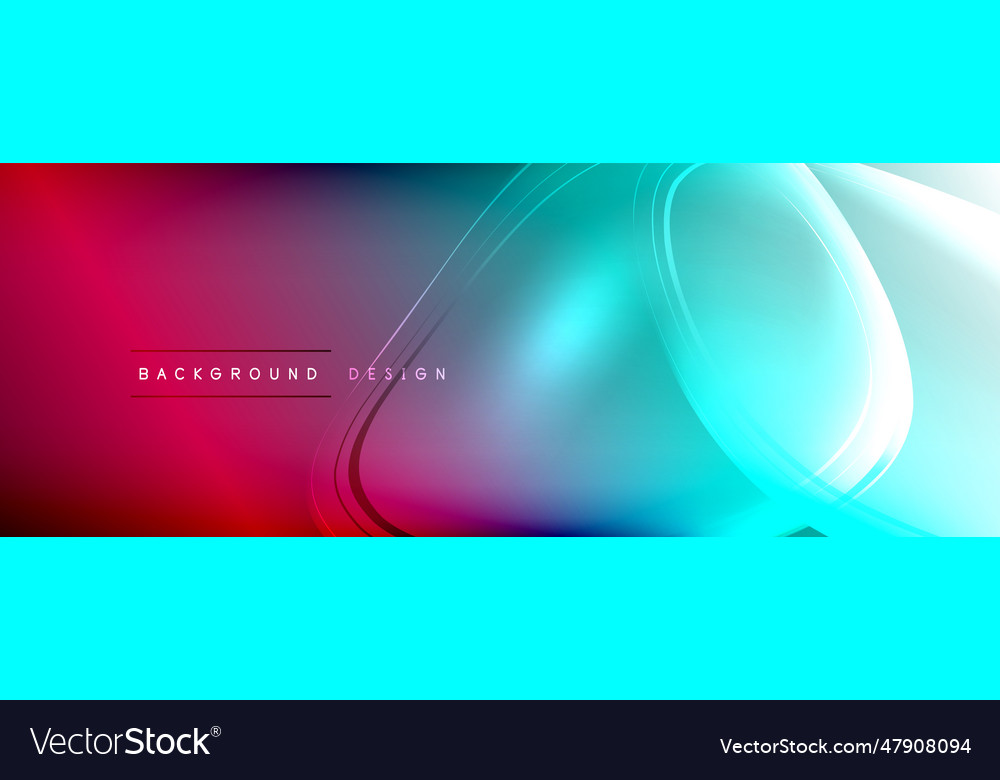 Abstract background - liquid transparent Vector Image