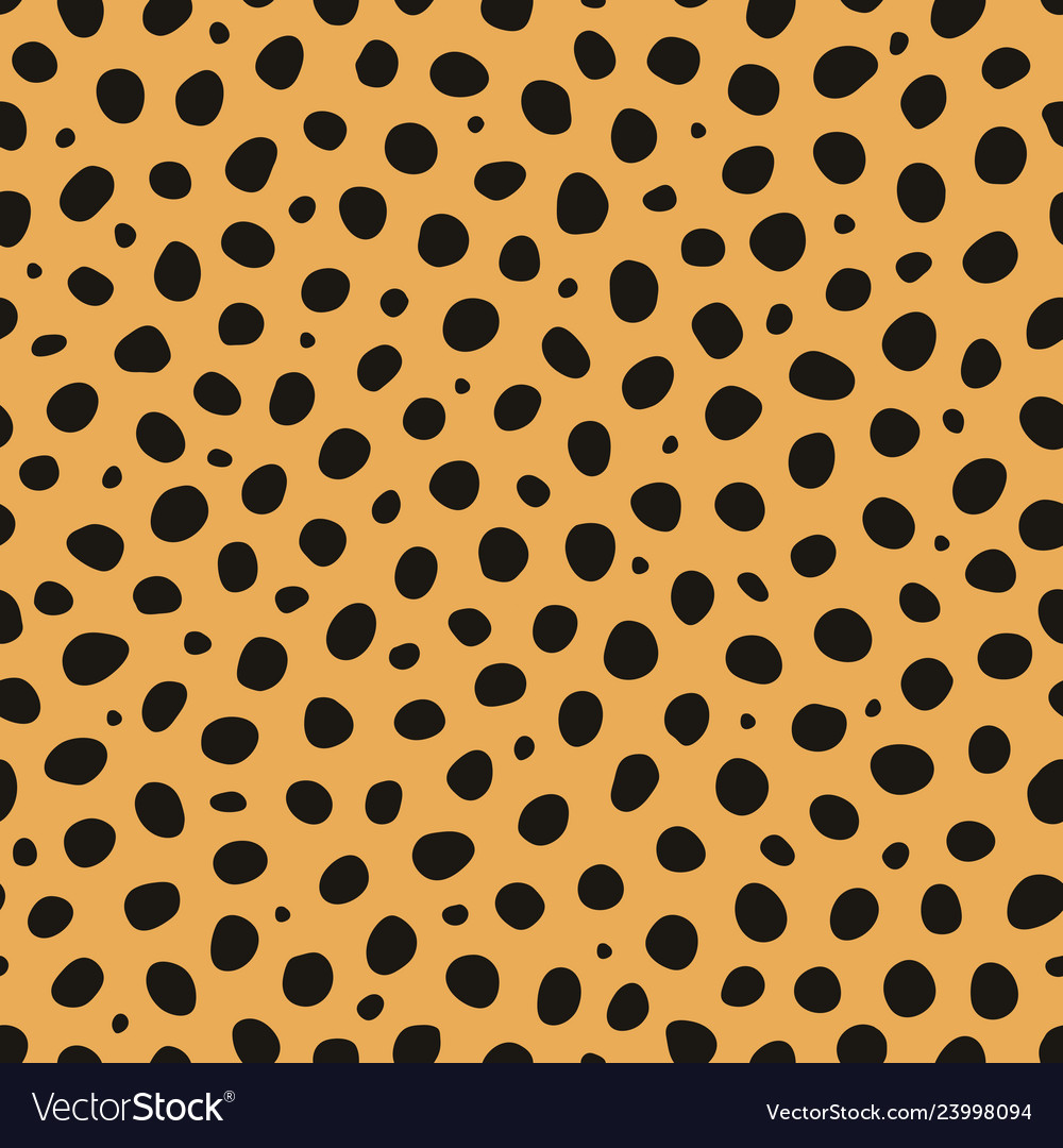 Cheetah Print Seamless Pattern