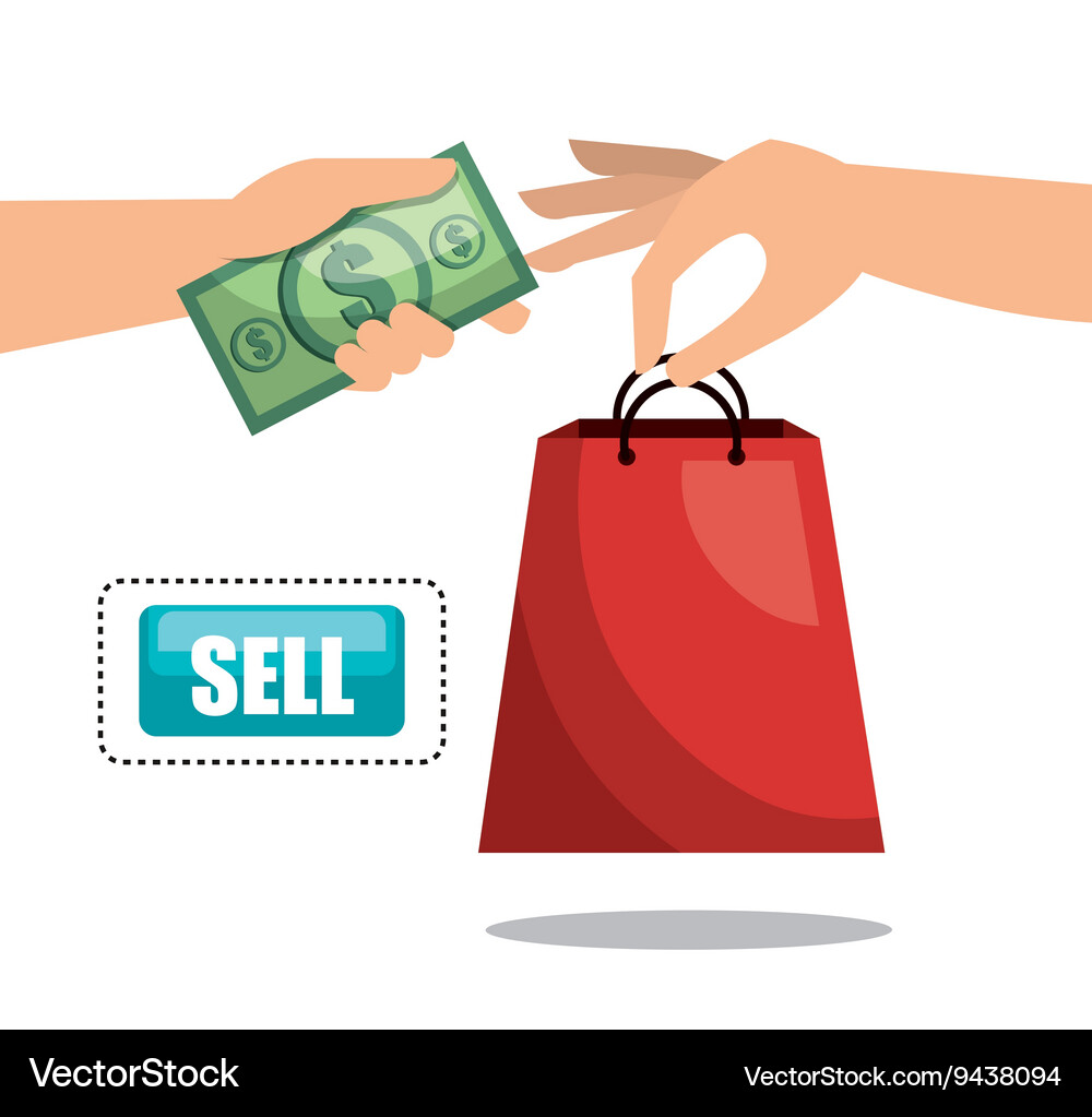 Commerce concept design Royalty Free Vector Image