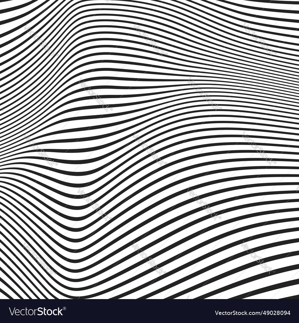 Lines with different thickness that makes a wavy