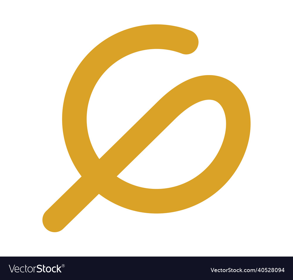 Phi and g logo design