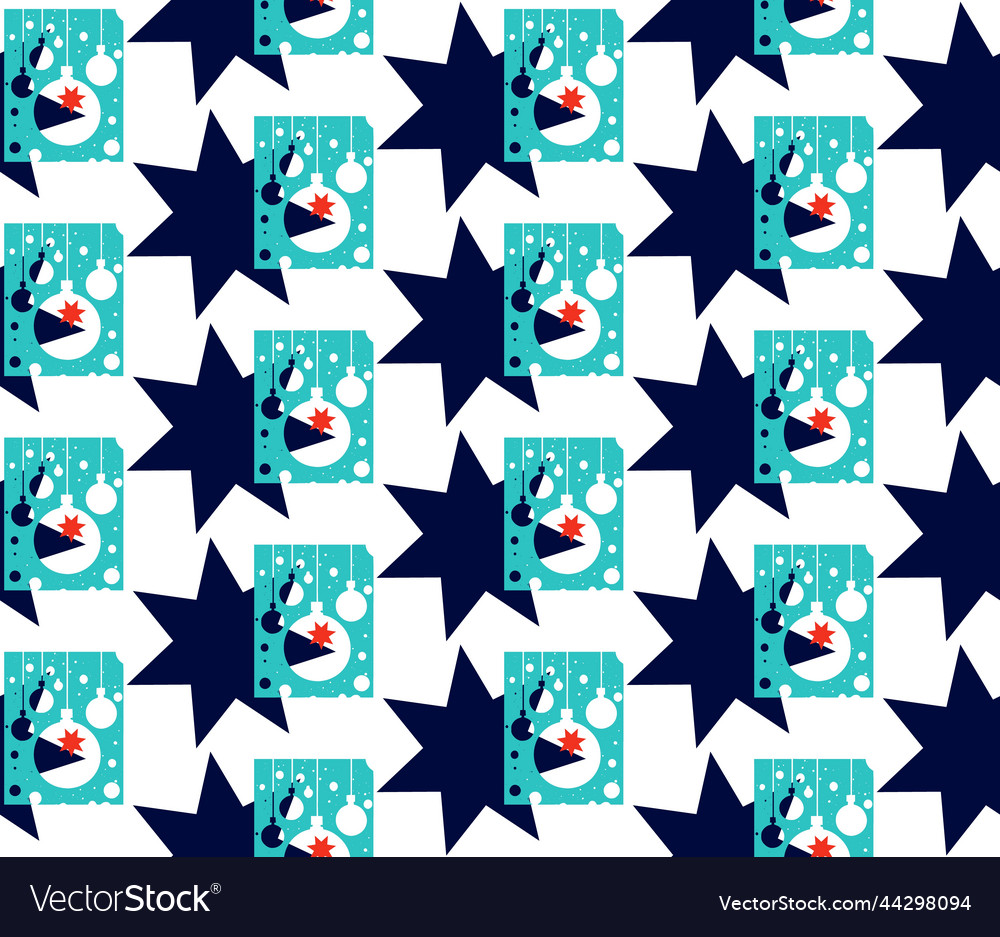 Seamless minimalistic pattern vector image Seamless minimalistic pattern
