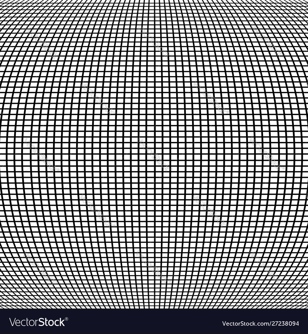 Spherical globe circular distort effect pattern