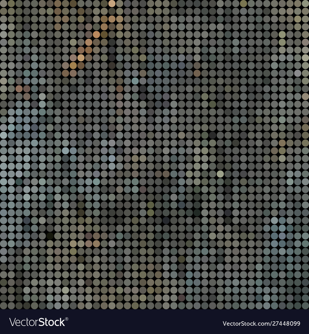 Abstract colored round dots background vector image Abstract colored round dots background