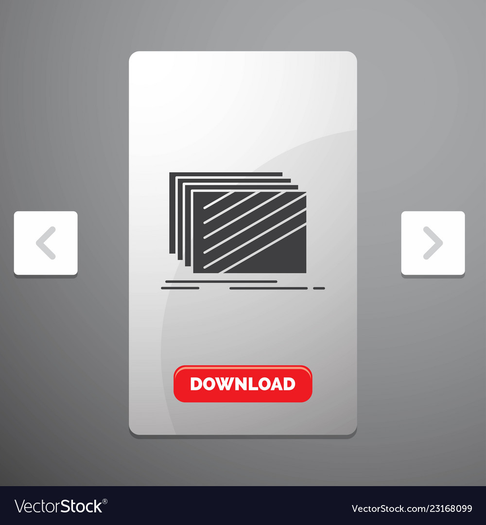 Design layer layout texture textures glyph icon vector image Design layer layout texture textures glyph icon