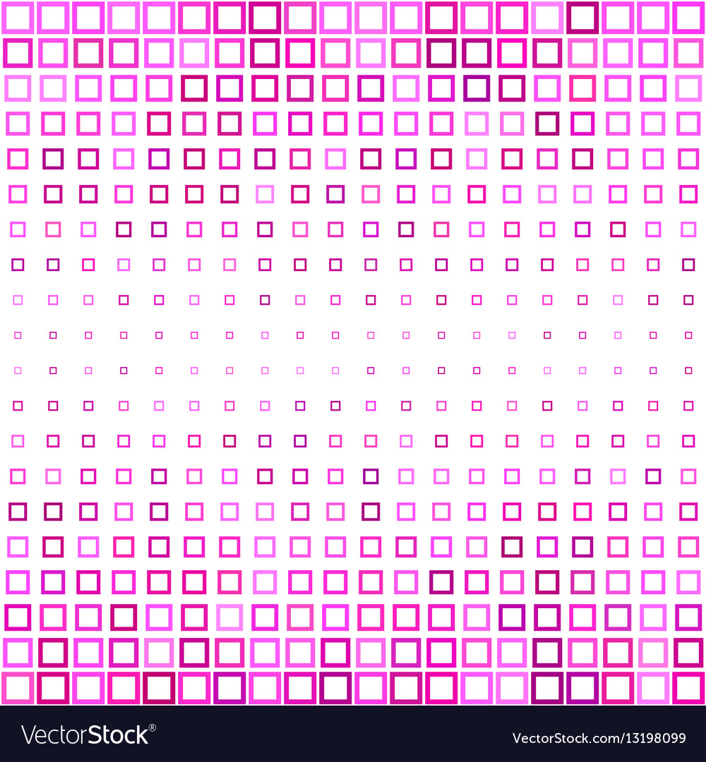 Horizontal pink square pattern background design