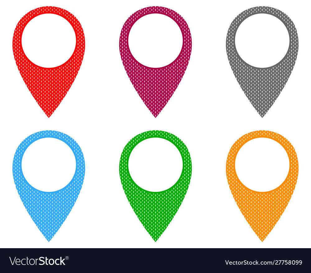 Locator pins in various patterns