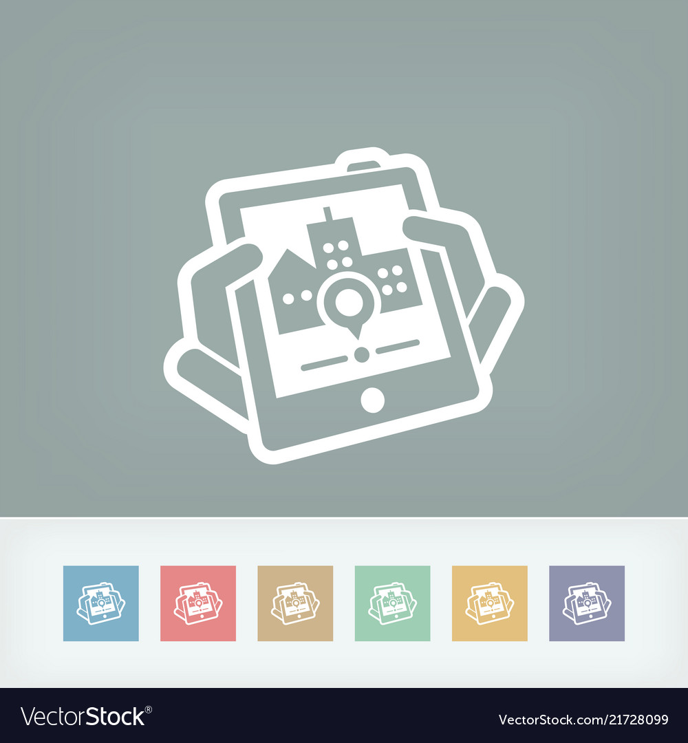 Map navigator web Vector Image Map navigator web