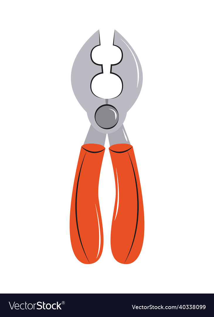 Plier tool icon Royalty Free Vector Image VectorStock