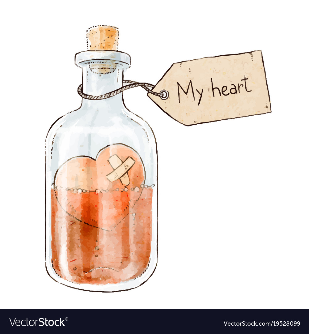 Romantic Love Elixir Flask