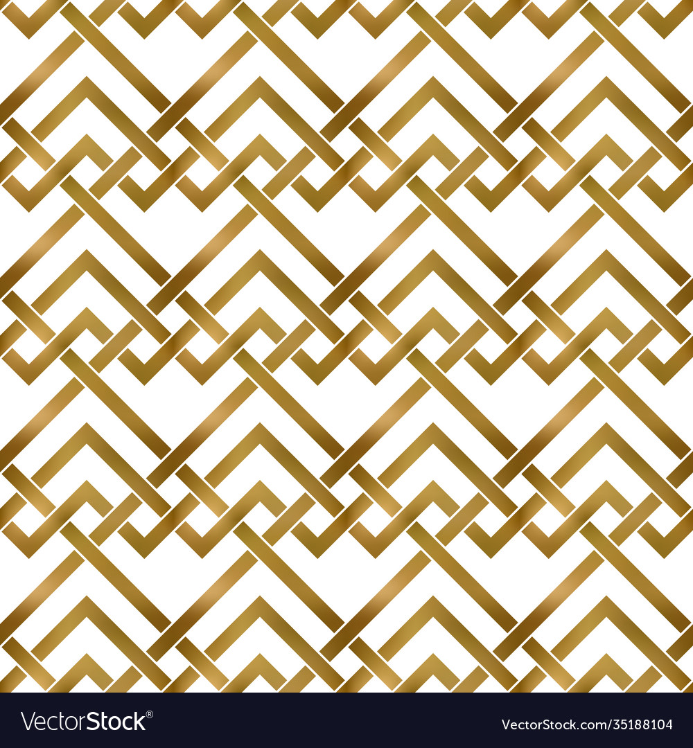 Abstract repeatable pattern background golden