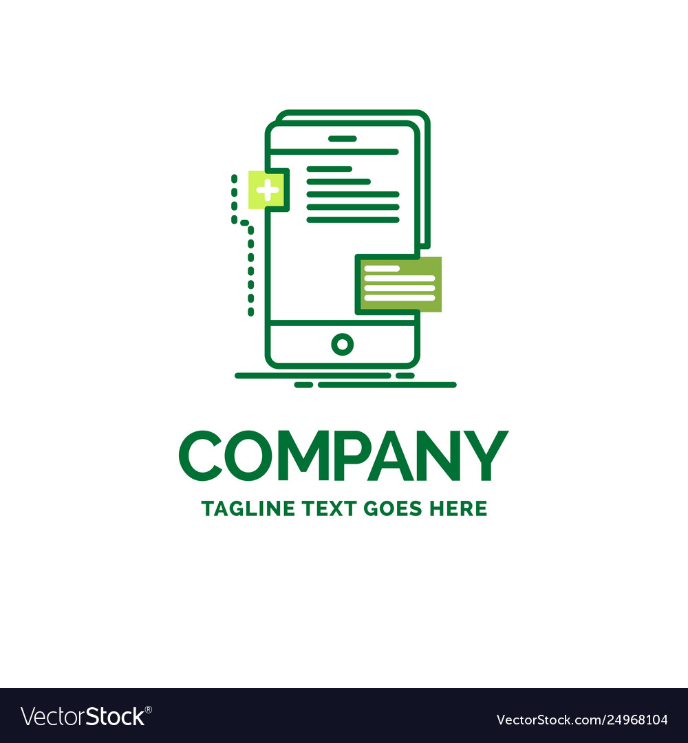 Frontend interface mobile phone developer flat vector image Frontend interface mobile phone developer flat