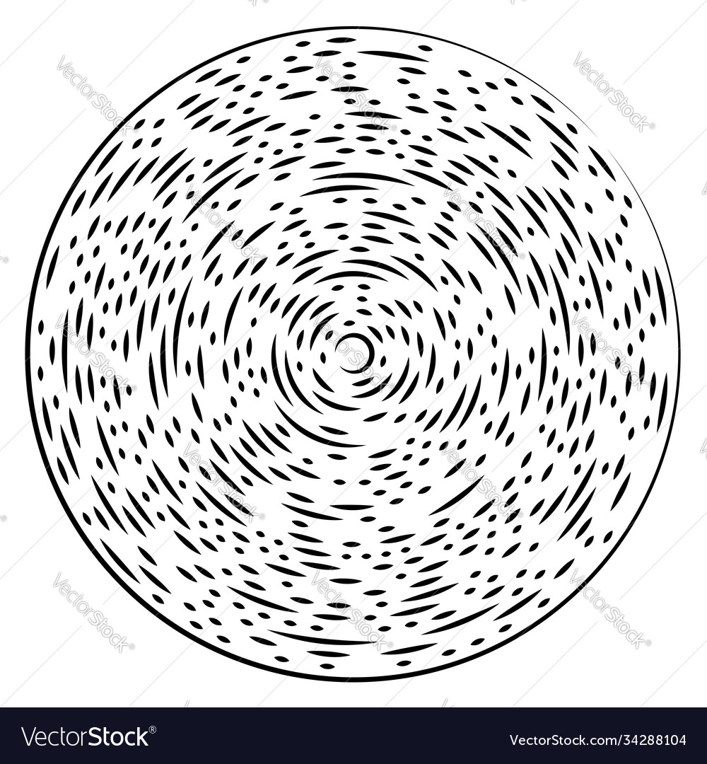Radial radiating lines abstract burst element vector image Radial radiating lines abstract burst element