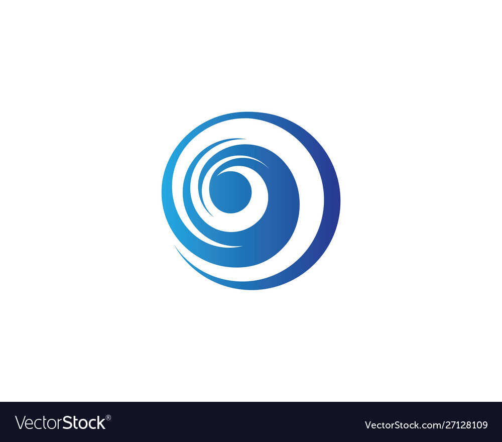 Circle logo template icon Royalty Free Vector Image