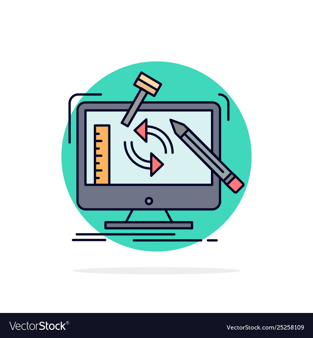 Engineering project tools workshop processing vector image Engineering project tools workshop processing