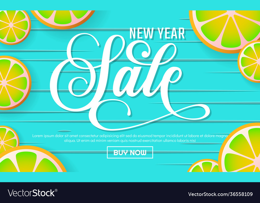 New year sale background