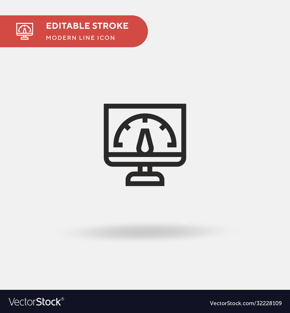 Performance simple icon