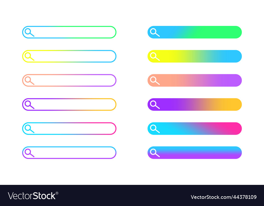 Search bar design element computer technology