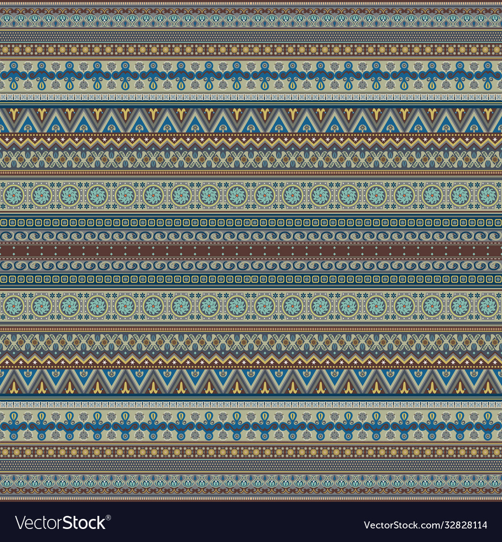 Abstract ethnic stripe pattern background Vector Image Abstract ethnic stripe pattern background