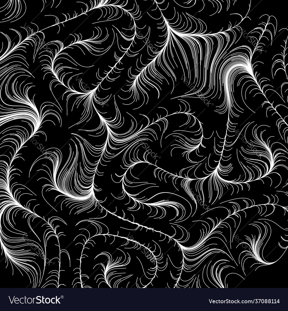 Abstract render random wavy curvy writhe lines