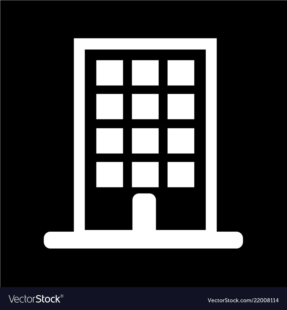 Building icon vector image Building icon