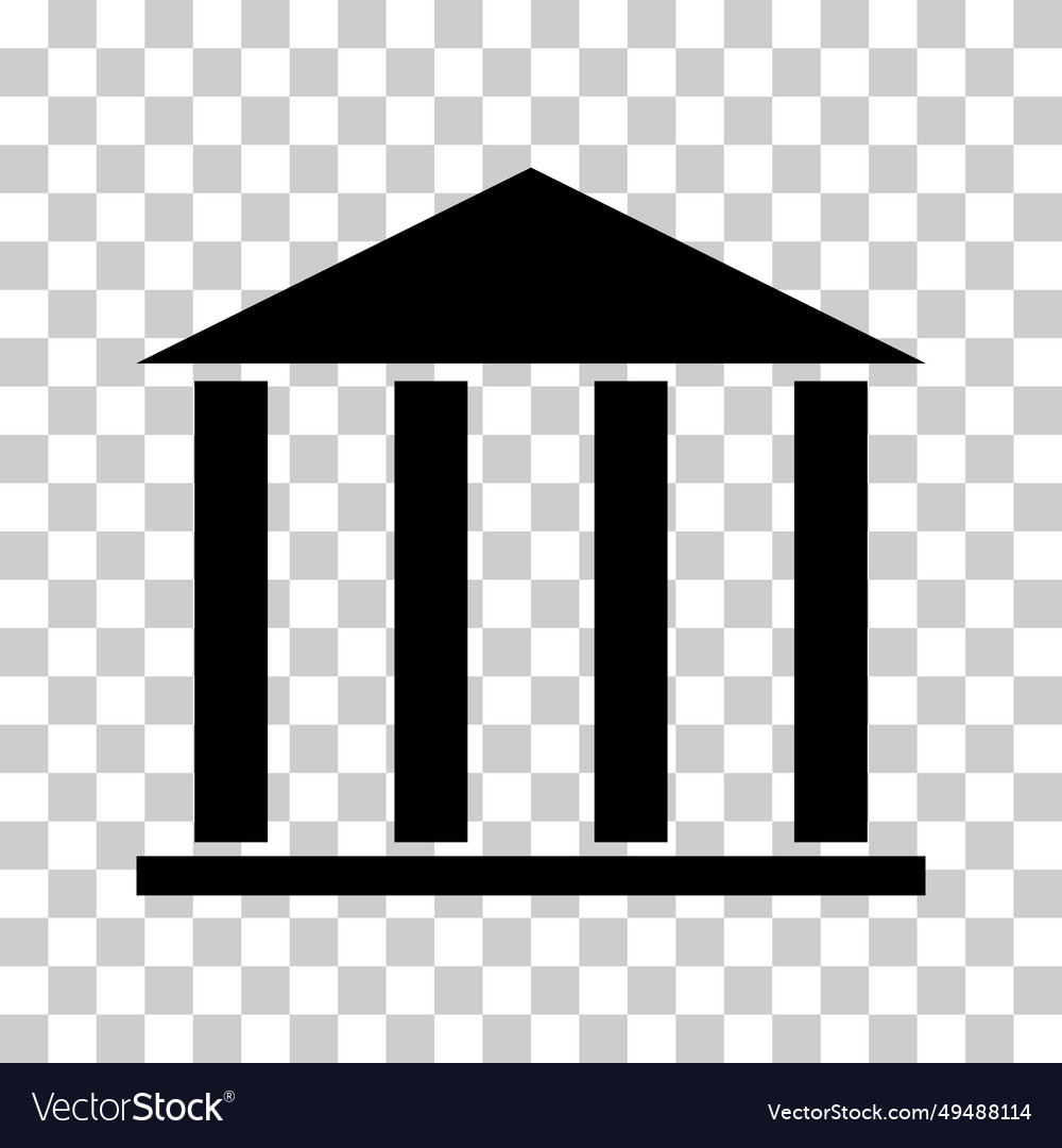 Building university architecture icon museum vector image Building university architecture icon museum