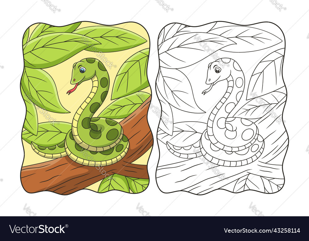 Premium Photo  A huge predatory snake. 3d illustrations