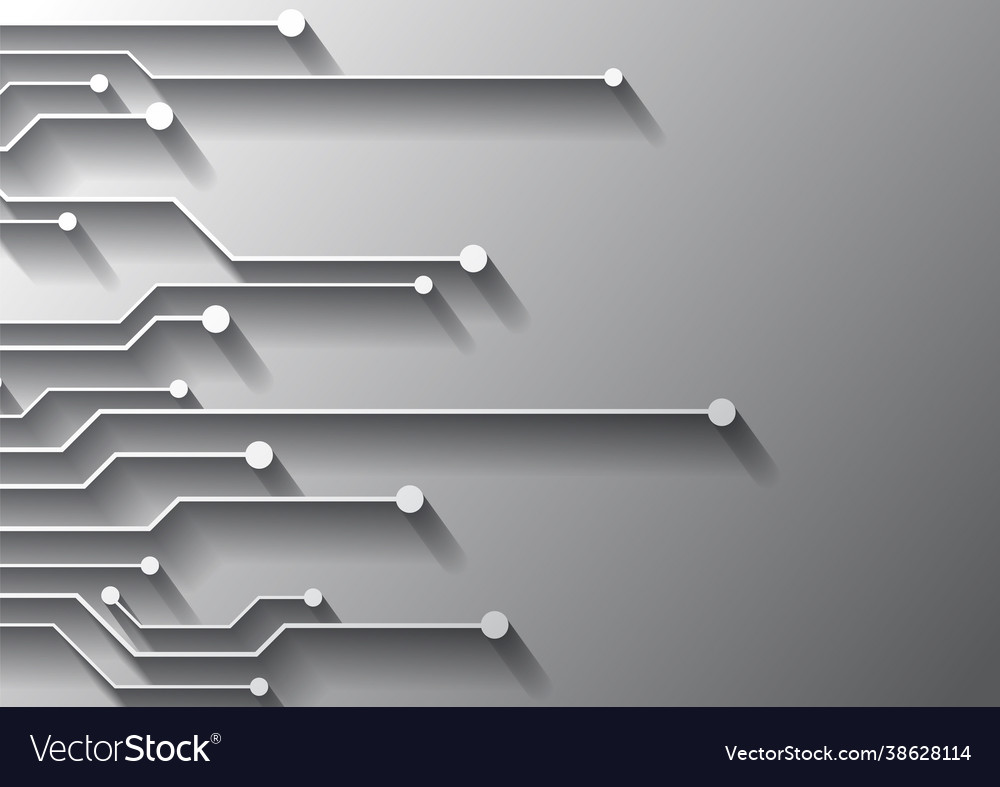 Circuit technology background with hi-tech digital
