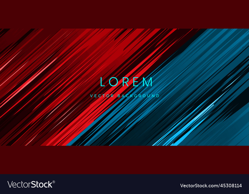 Dynamic Red and Blue Diagonal Stripes