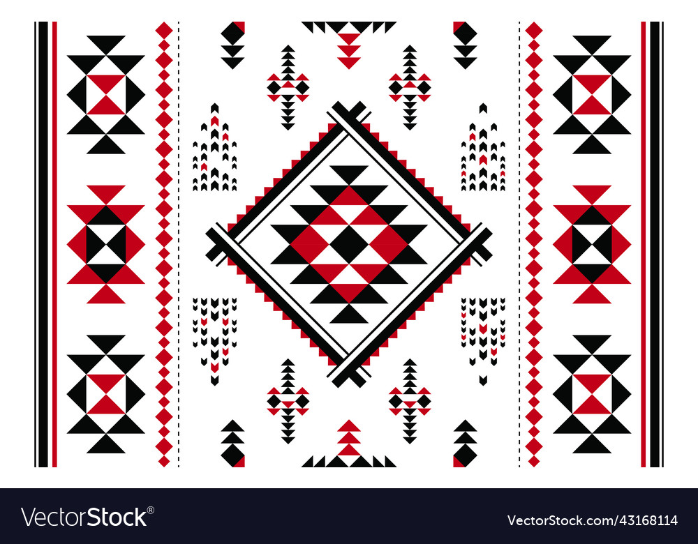 Geometric Native Textile Pattern