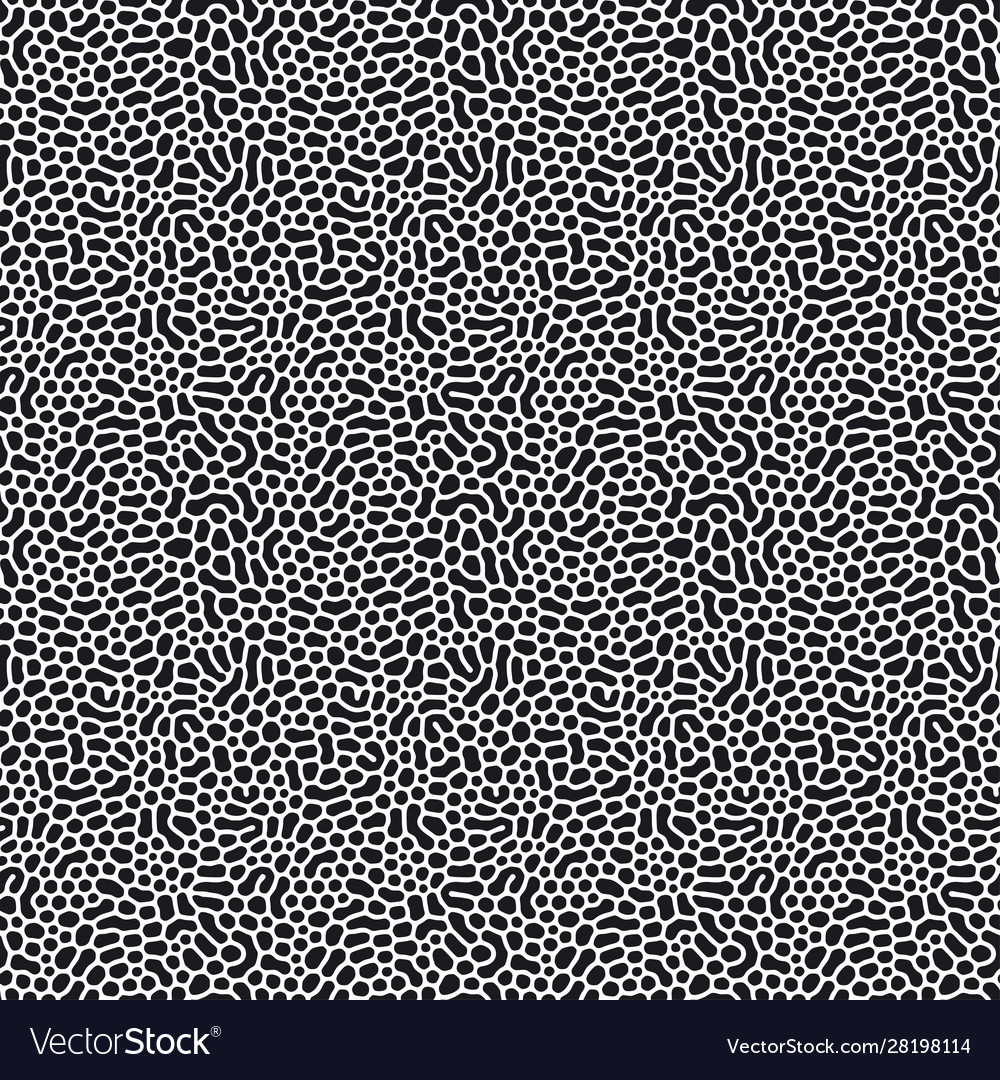 Organic seamless pattern with rounded shapes vector image Organic seamless pattern with rounded shapes