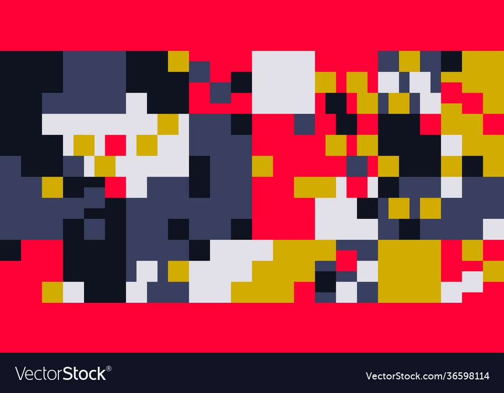 Warm colored circular pattern design Vector Image Warm colored circular pattern design