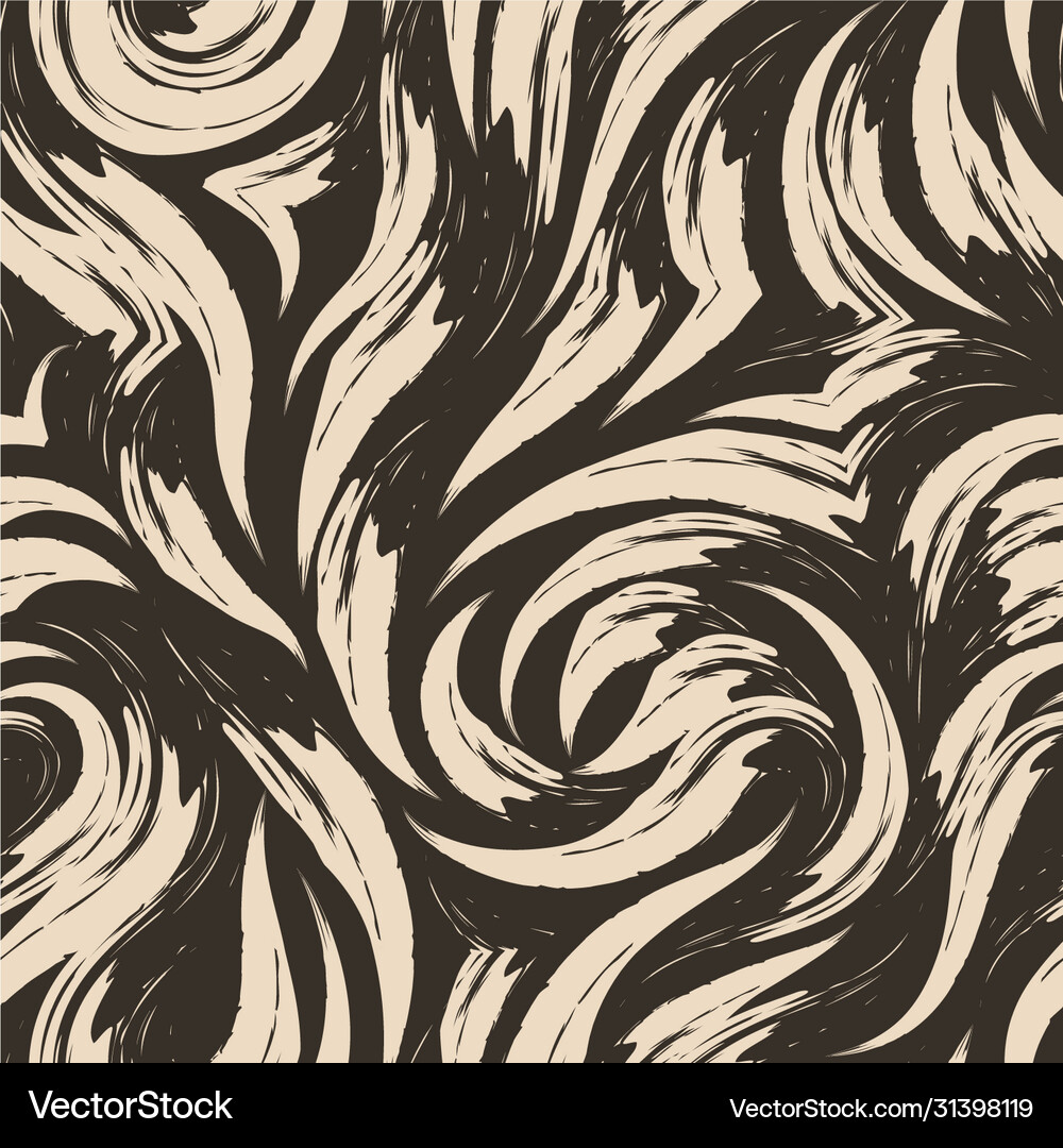 Abstract seamless pattern brush strokes Royalty Free Vector