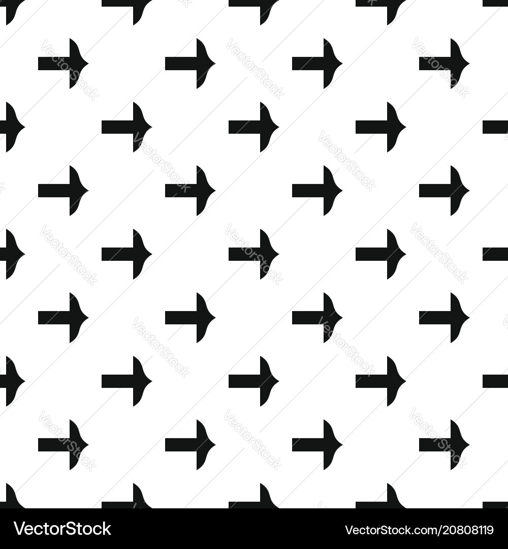Arrow pattern seamless Royalty Free Vector Image