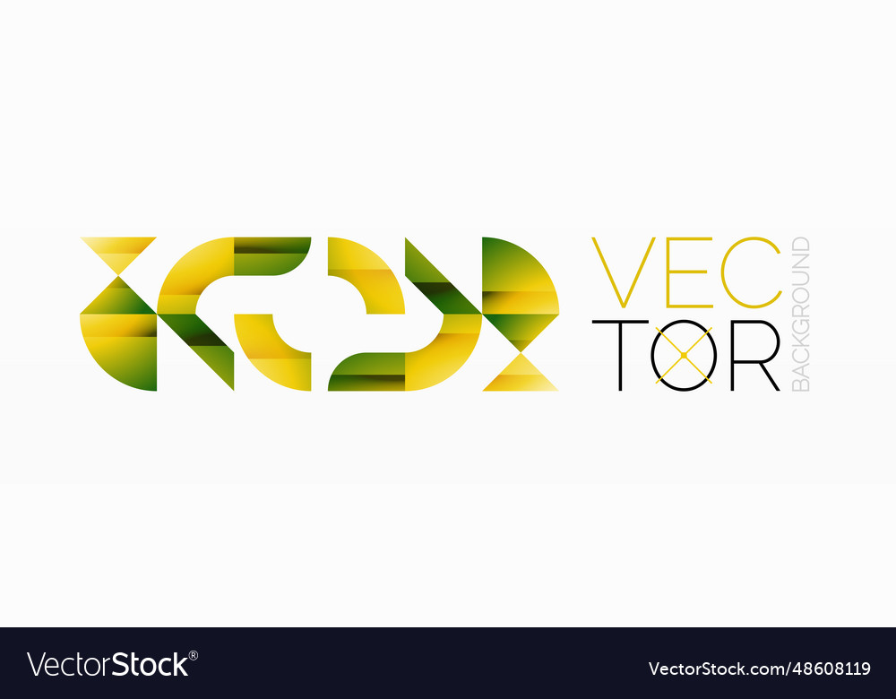 Assorted geometric shapes unite in a minimalistic vector image Assorted geometric shapes unite in a minimalistic