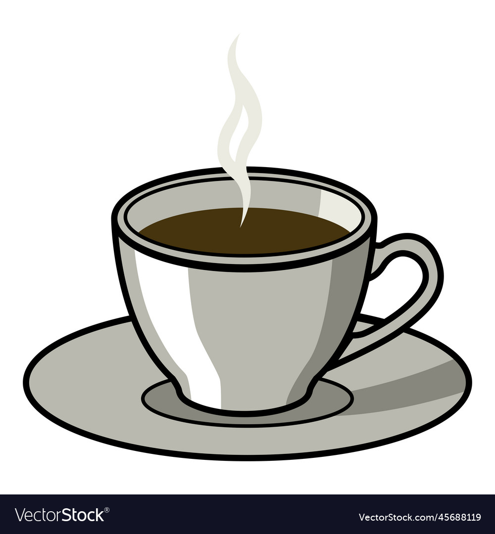 Coffee cup icon Royalty Free Vector Image - VectorStock