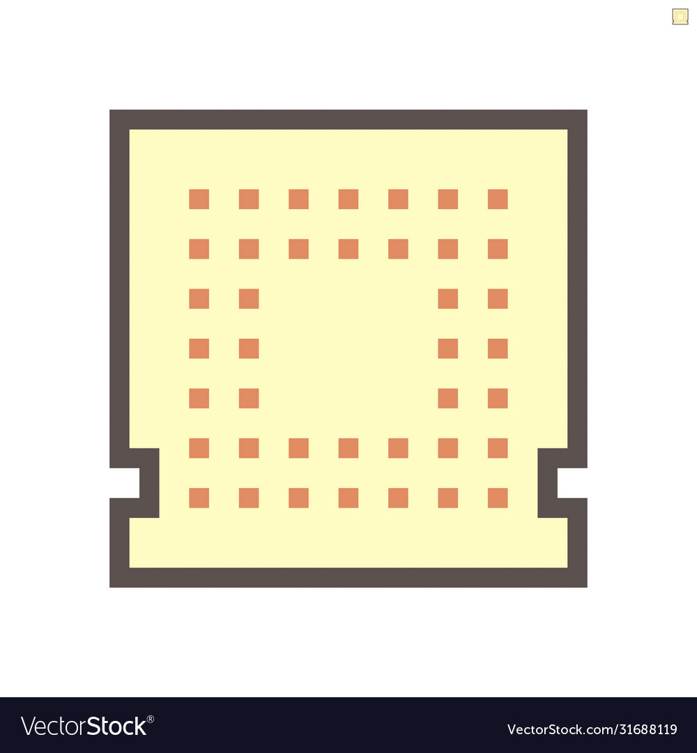 Computer chip processor or microchip technology