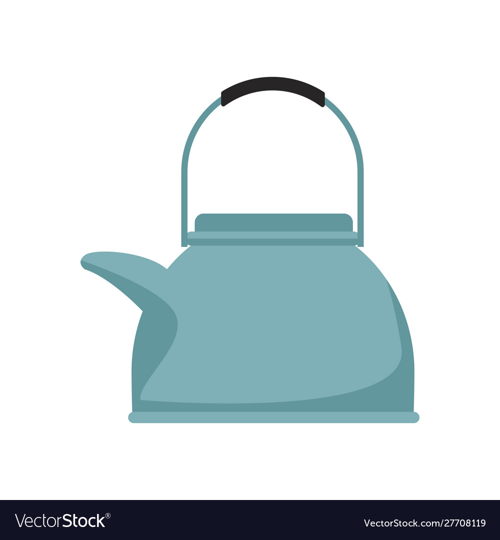 Kettle icon kitchen utensils design Royalty Free Vector