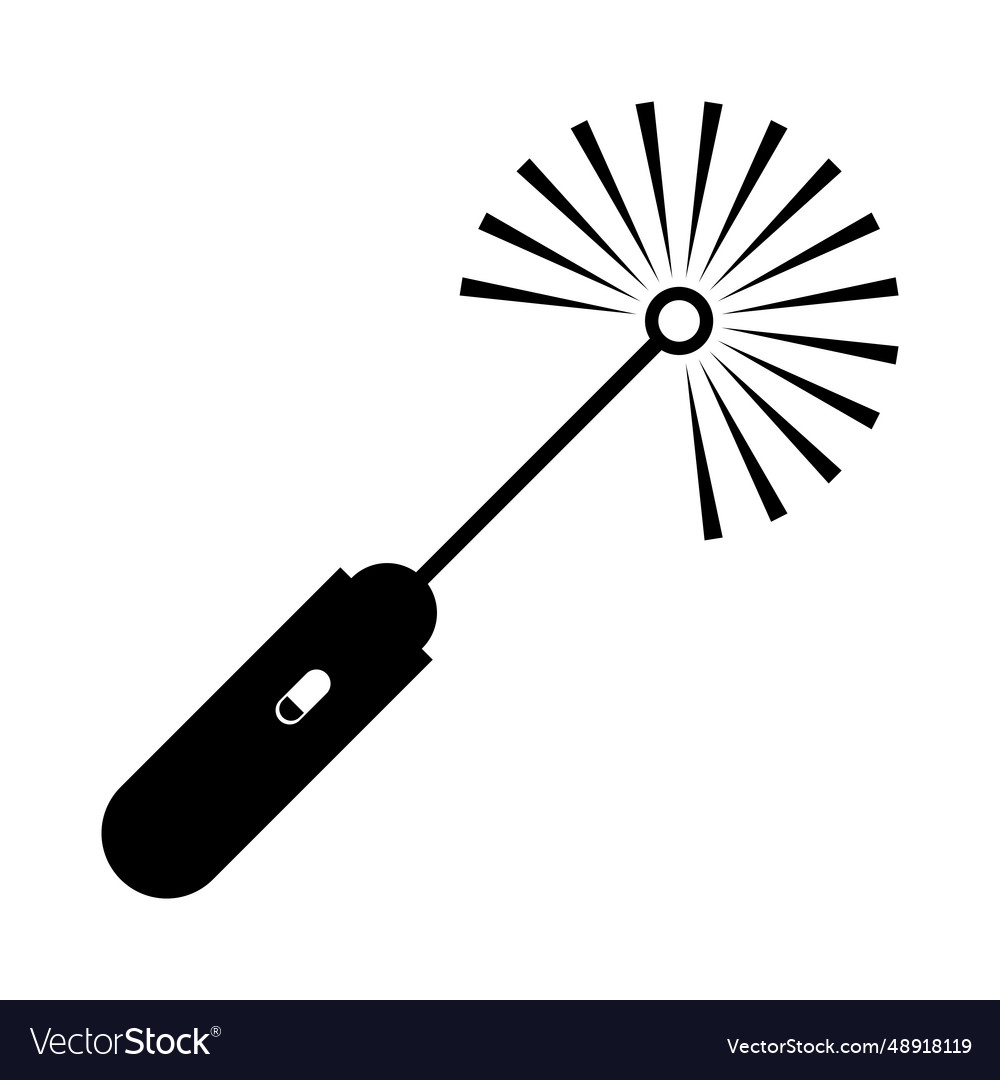 Laser pointer icon