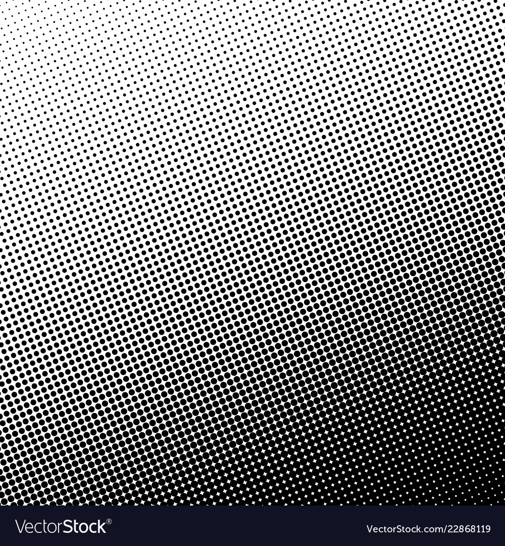 Retro halftone gradient circle background