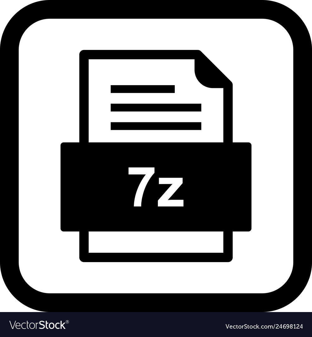 7z file document icon