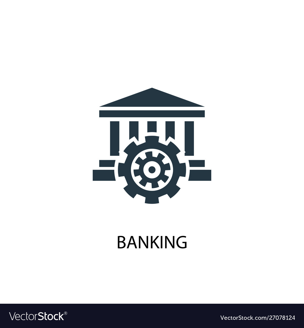Banking icon simple element