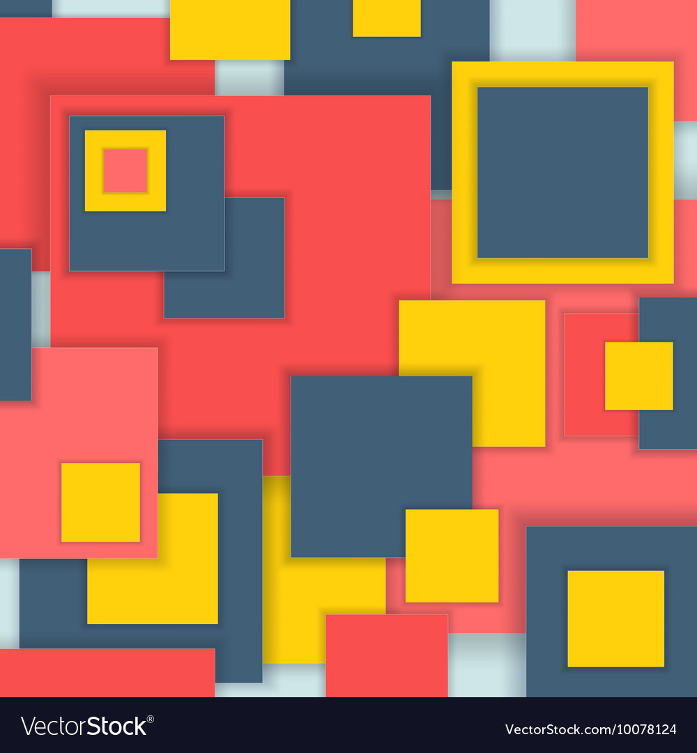 Geometric Square Pattern