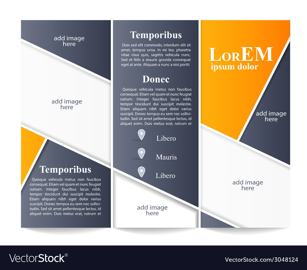 Modern Tri-Fold Brochure Template
