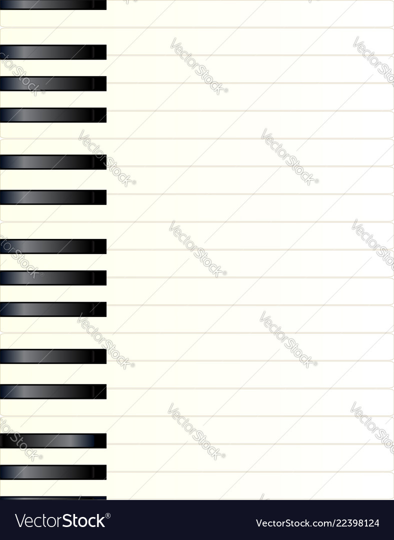 Piano key background